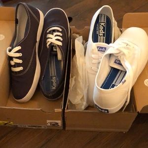 Blue worn once white never worn